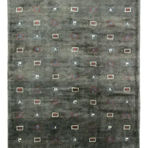 Gabbeh Teppich - Perser 235 x 174 cm - grau