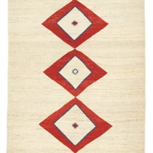 Gabbeh Teppich - Perser 242 x 172 cm - beige