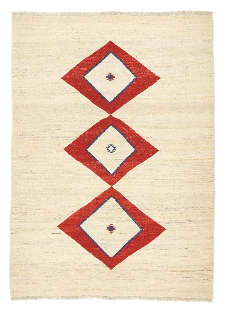 Gabbeh Teppich - Perser 242 x 172 cm - beige