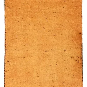 Gabbeh Teppich - Perser 86 x 58 cm - gold