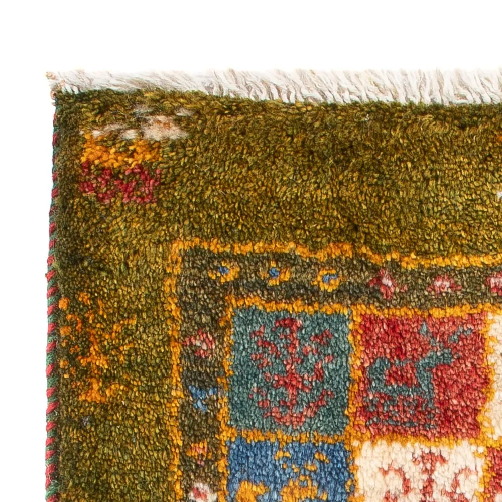 Gabbeh Teppich - Perser - 60 x 40 cm - mehrfarbig