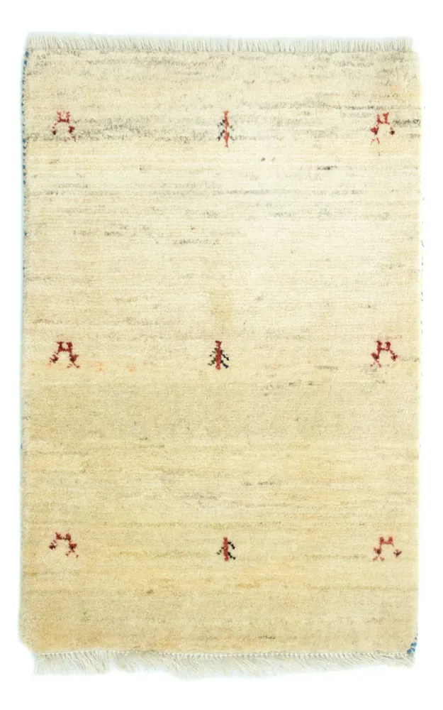 Gabbeh Teppich - Perser 88 x 59 cm - mehrfarbig