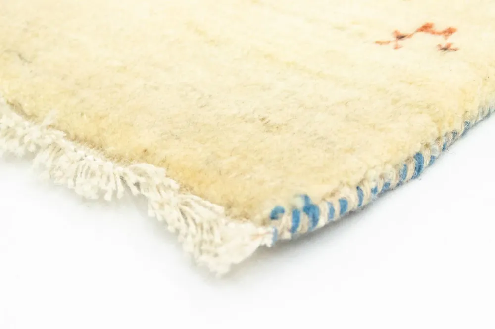 Gabbeh Teppich - Perser 88 x 59 cm - mehrfarbig