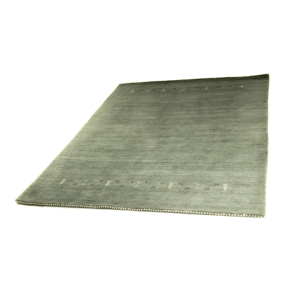 Gabbeh Teppich - Softy 201 x 146 cm - grau