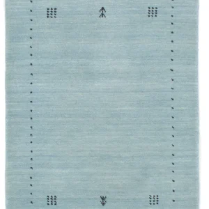 Gabbeh Teppich - Softy 95 x 65 cm - türkis