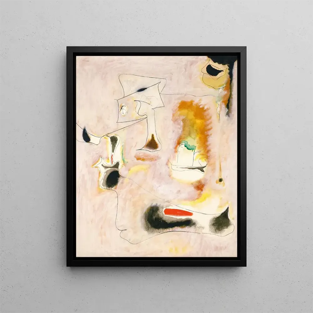 Geliebtes verbranntes Gemälde I - Arshile Gorky | Kunstdruck