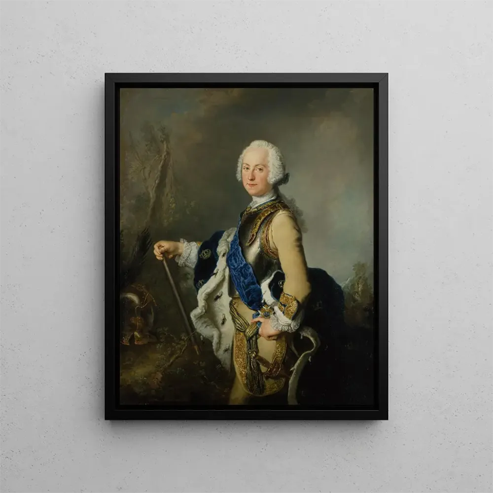 Gemälde Adolphe Frédéric von Schweden - Antoine Pesne | Kunstdruck
