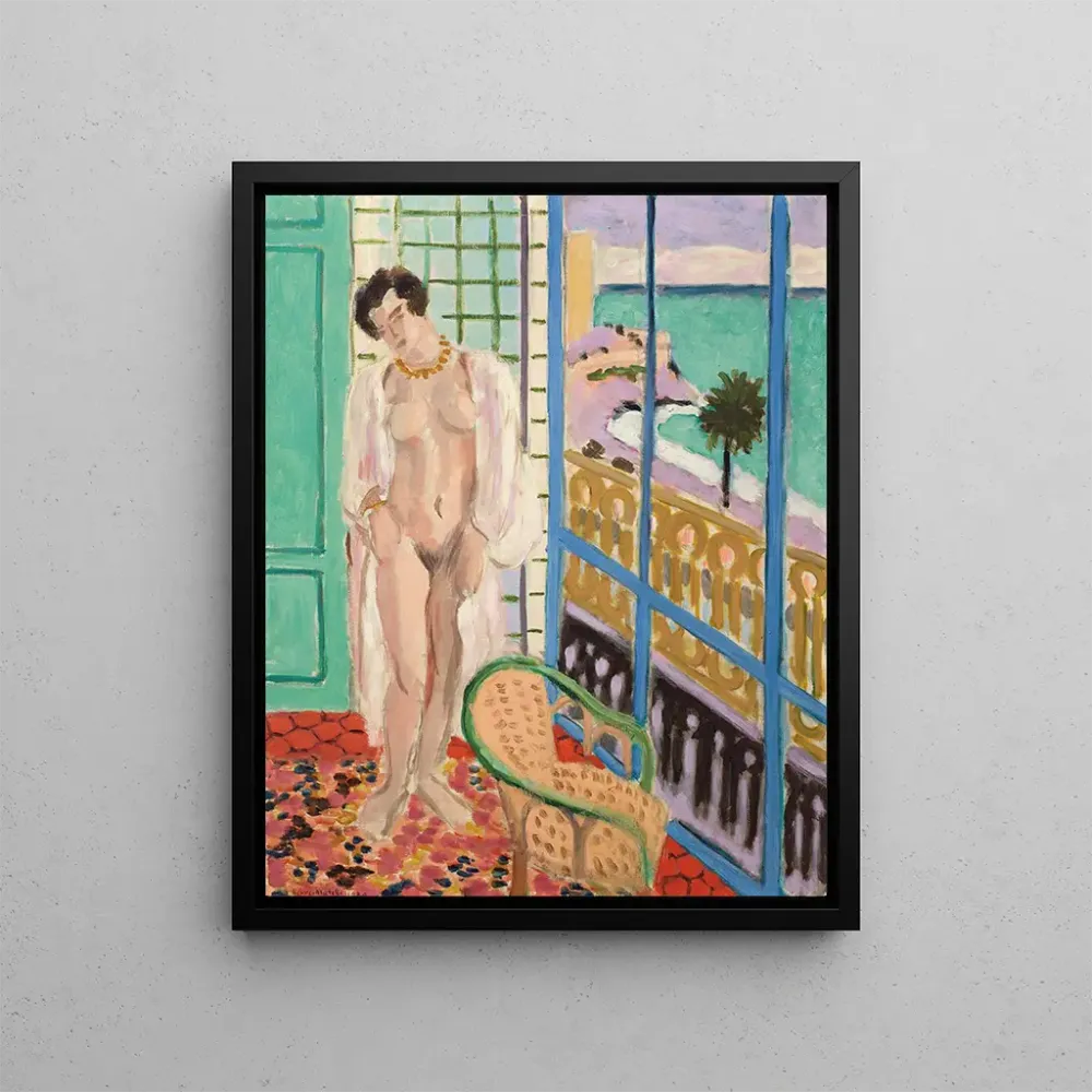 Gemälde Akt am Fenster - Henri Matisse | Kunstdruck