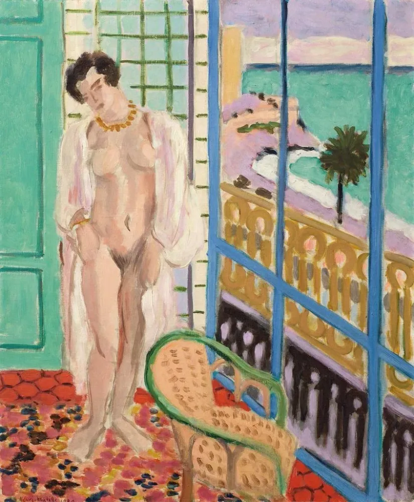 Gemälde Akt am Fenster - Henri Matisse | Kunstdruck