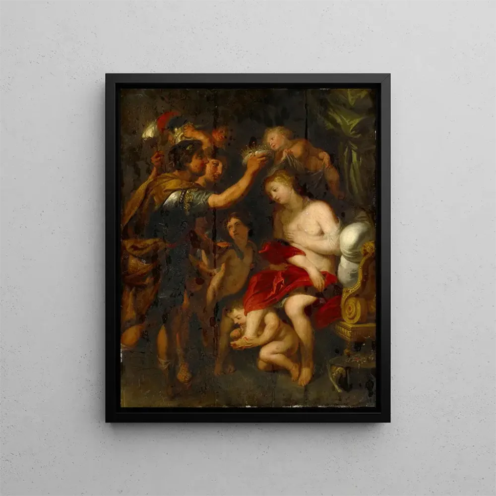 Gemälde Alexandre und Roxane - Anonym | Kunstdruck