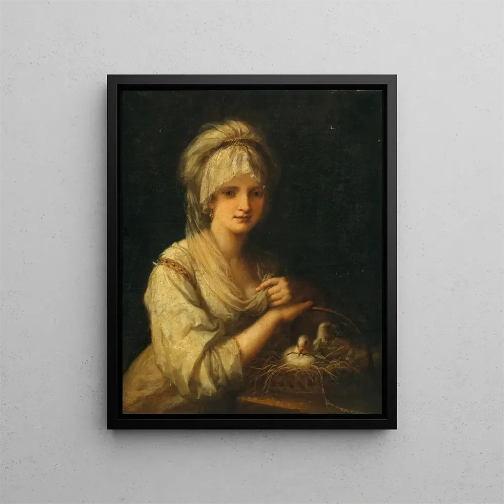 Gemälde Allegorie des ehelichen Friedens - Angelica Kauffman | Kunstdruck