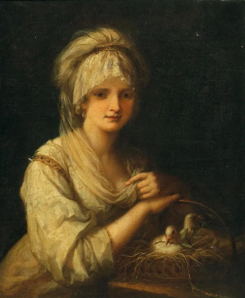 Gemälde Allegorie des ehelichen Friedens - Angelica Kauffman | Kunstdruck