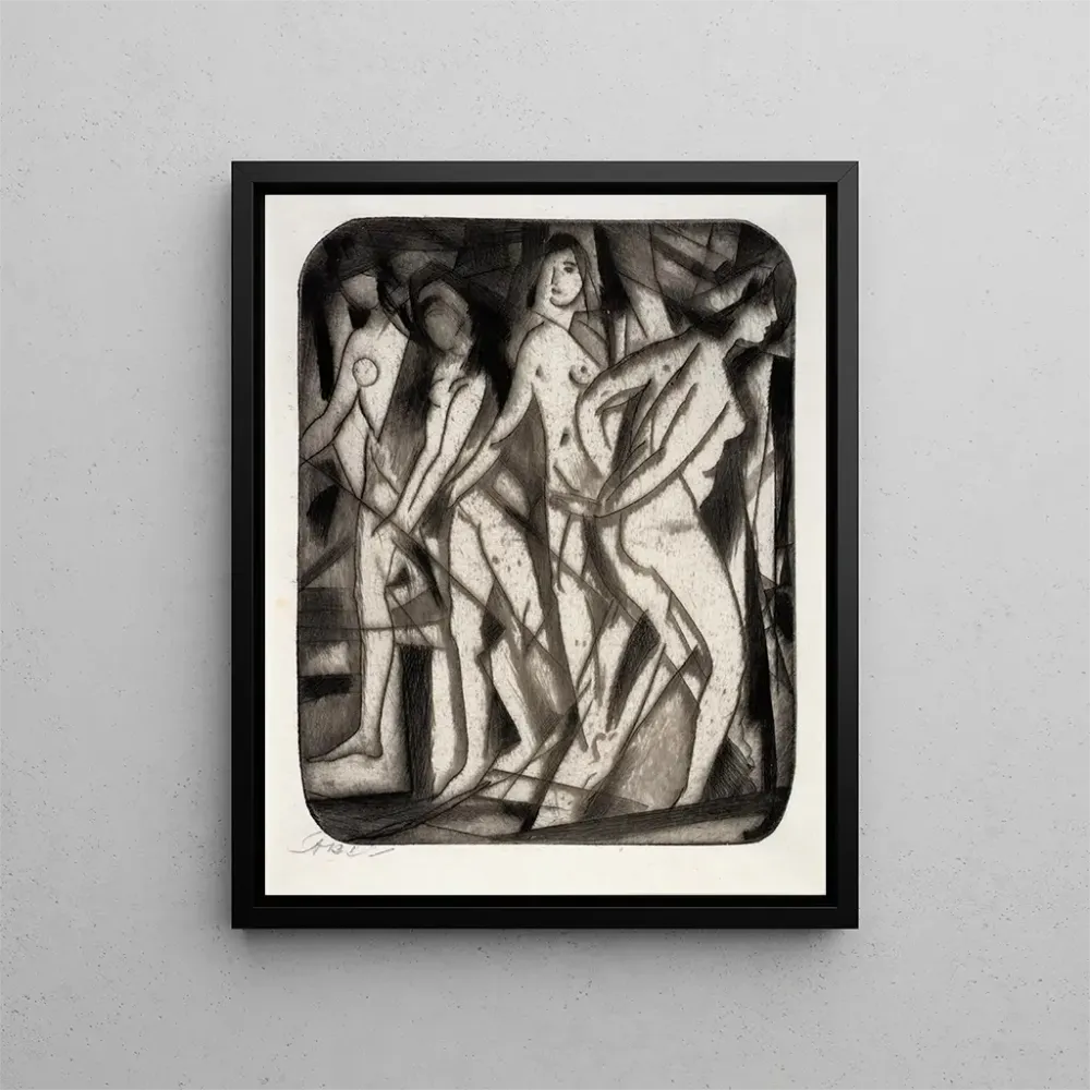 Gemälde Andante - Arthur Bowen Davies | Kunstdruck