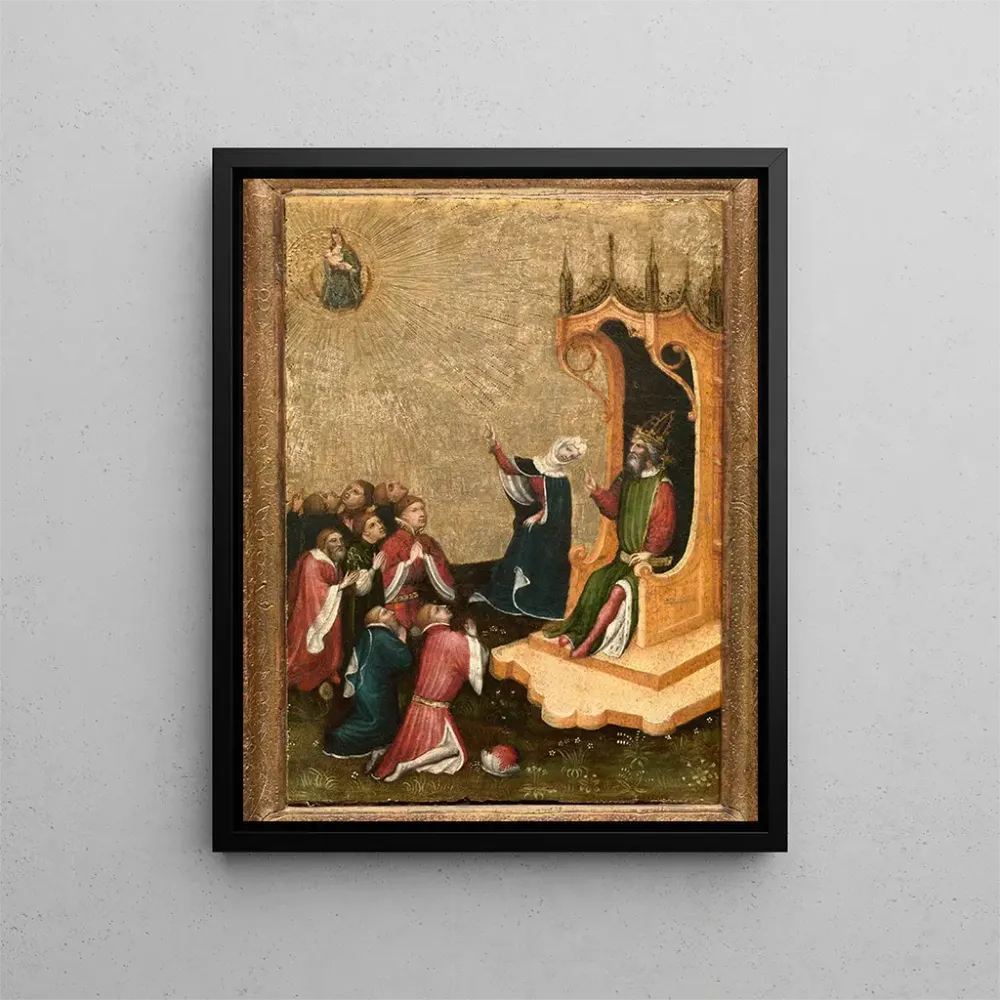 Gemälde Auguste und die sibyllinische Tiburtine - Anonym | Kunstdruck