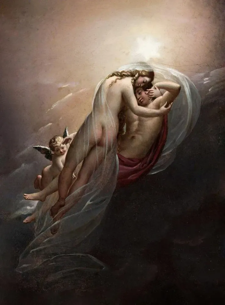Gemälde Aurore und Céphale - Anne-Louis Girodet-Trioson | Kunstdruck
