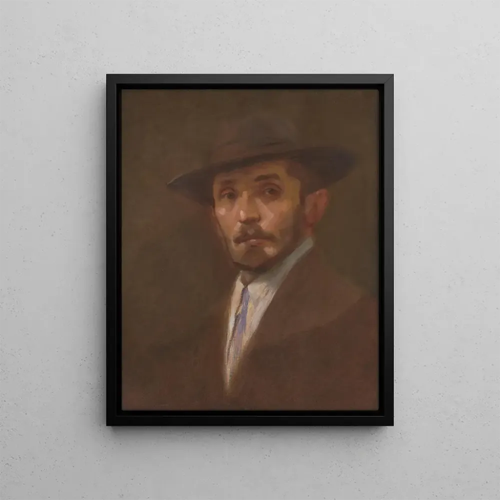 Gemälde Autoportrait - Milan Thomka Mitrovsk | Kunstdruck