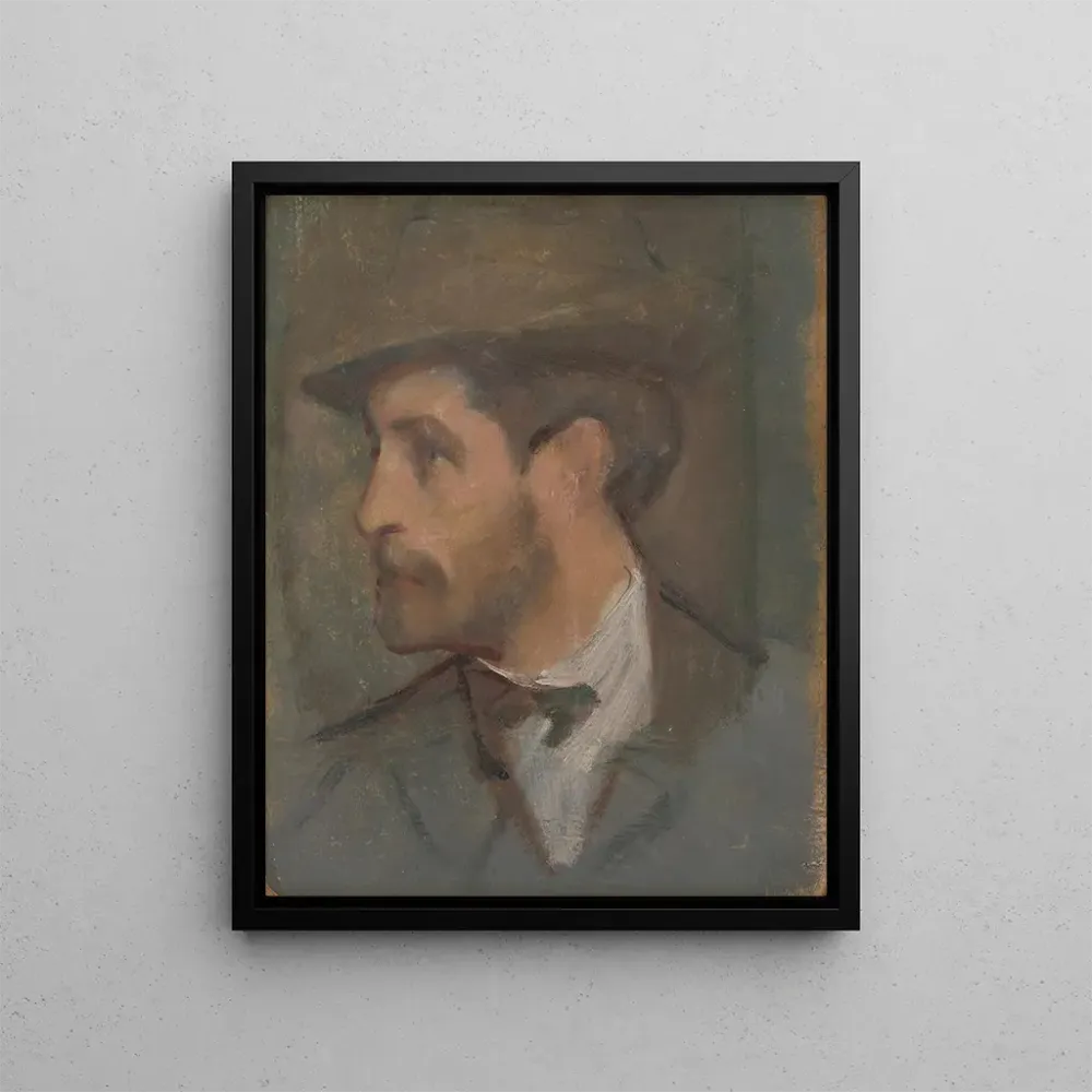 Gemälde Autoportrait - Milan Thomka Mitrovsk | Kunstdruck