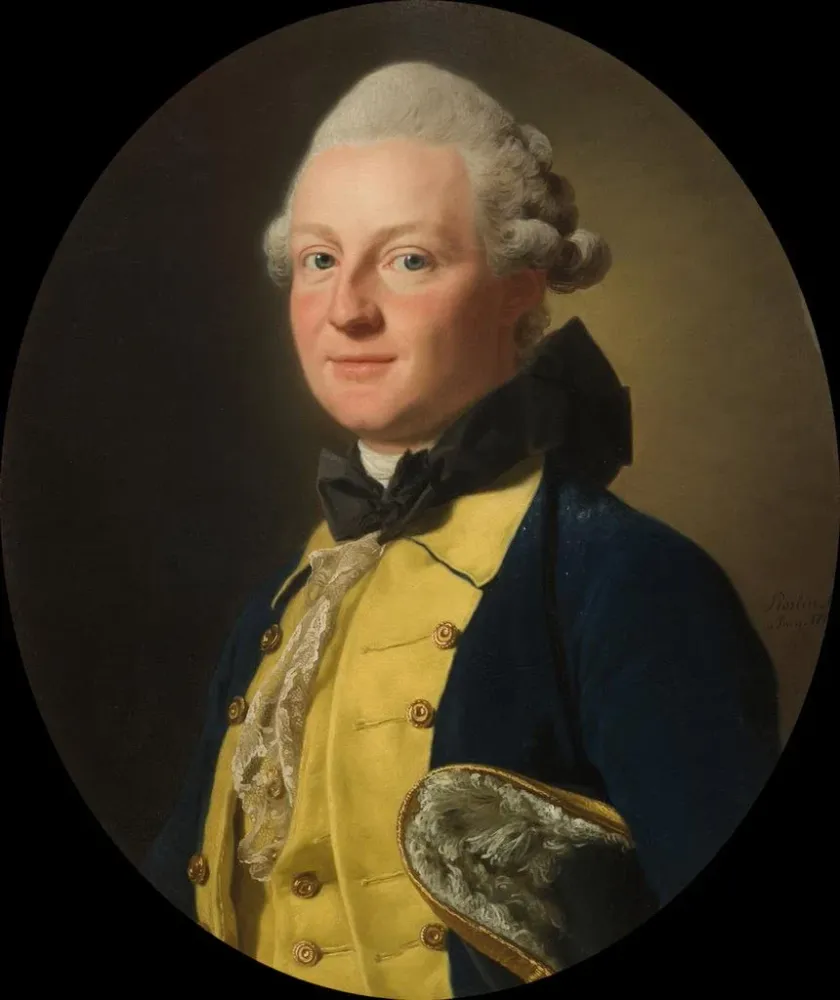 Gemälde Baron Carl Adam Wachtmeister - Alexander Roslin | Kunstdruck
