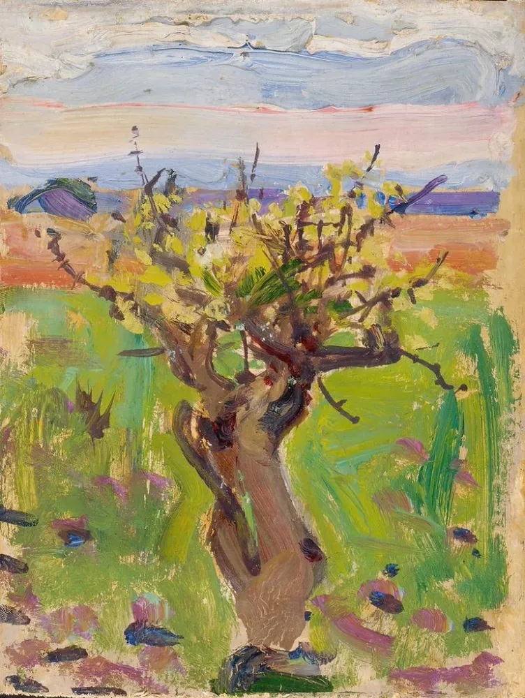 Gemälde Baum Zwerg der Wüste - Akseli Gallen-Kallela | Kunstdruck
