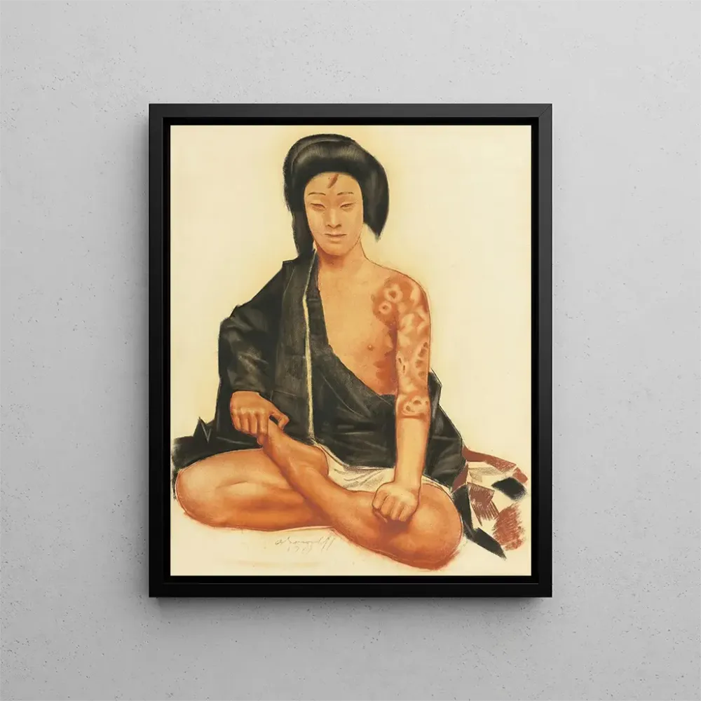 Gemälde Benten Kozo Kikunosuke - Alexandre Iacovleff | Kunstdruck