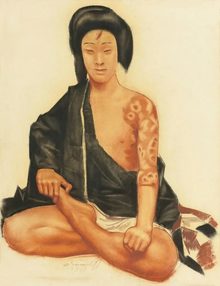 Gemälde Benten Kozo Kikunosuke - Alexandre Iacovleff | Kunstdruck