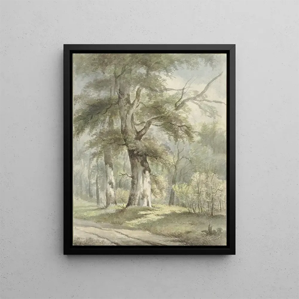 Gemälde Blick auf den Wald - Arnoldus Johannes Eymer | Kunstdruck