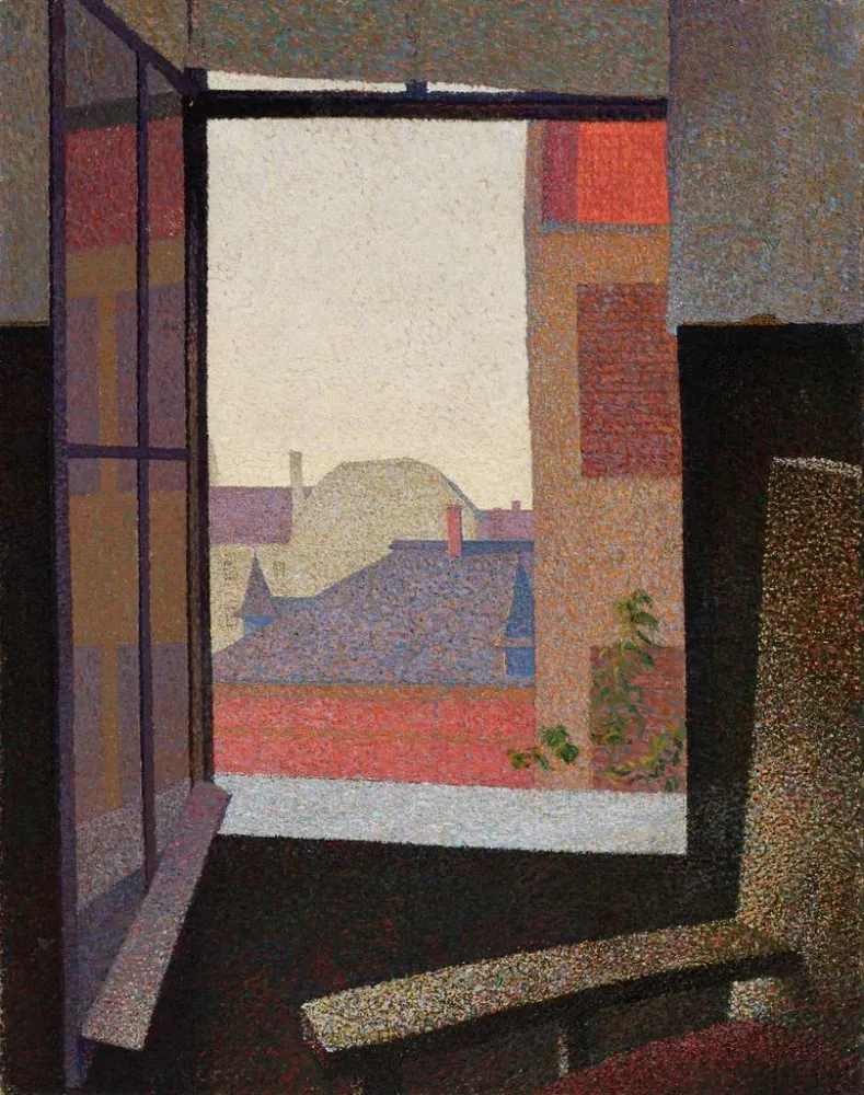 Gemälde Blick aus dem Fenster - Arthur Segal | Kunstdruck