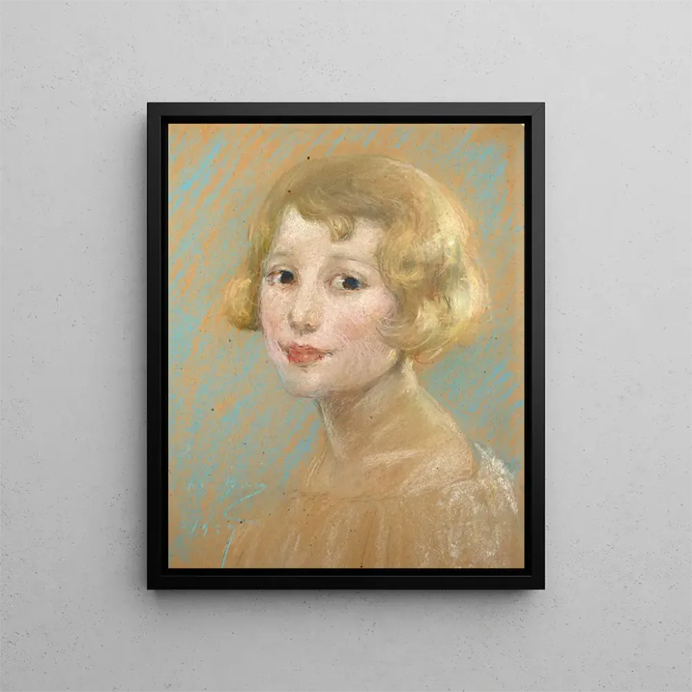 Gemälde blonde Mädchen - Alice Pike Barney | Kunstdruck