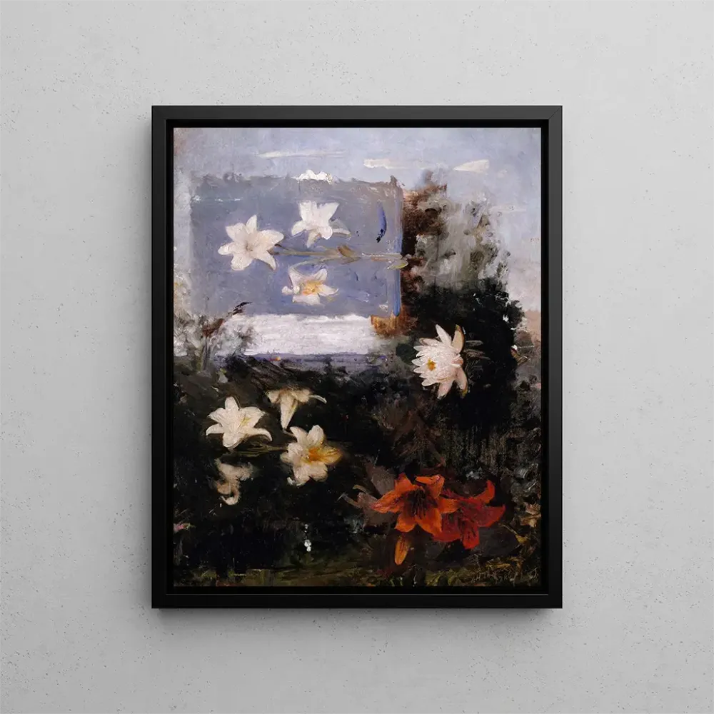 Gemälde Blumenstudien - Abbott Handerson Thayer | Kunstdruck