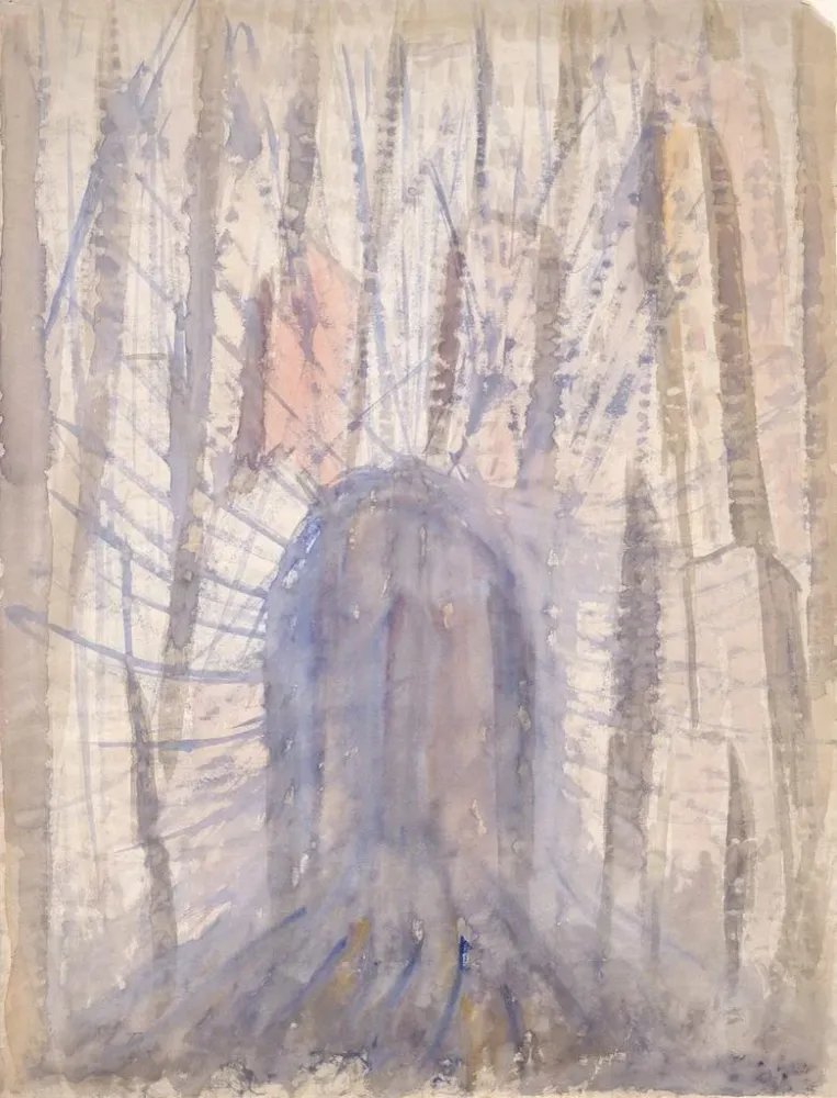 Gemälde Brooklyn Bridge - Abraham Walkowitz | Kunstdruck