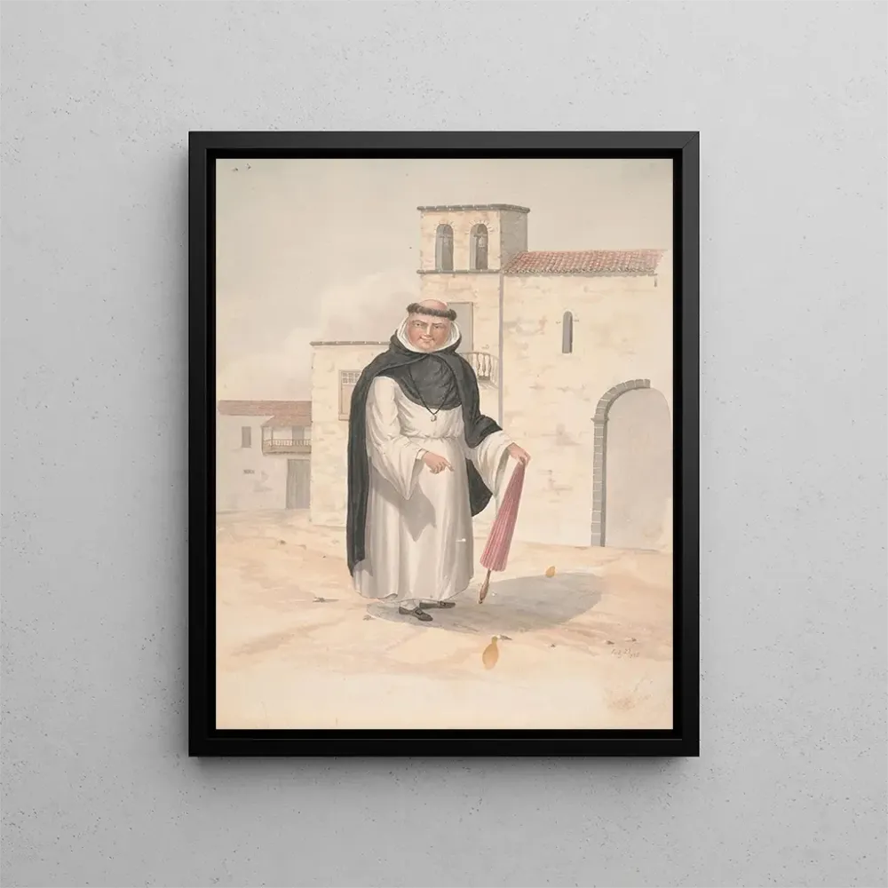 Gemälde Bruder der Dominikaner - Alfred Diston | Kunstdruck