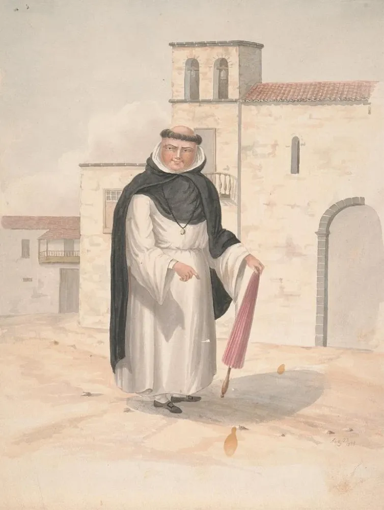 Gemälde Bruder der Dominikaner - Alfred Diston | Kunstdruck