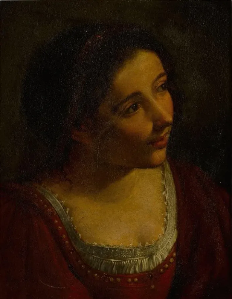 Gemälde Buste de femme - Angelo Caroselli | Kunstdruck