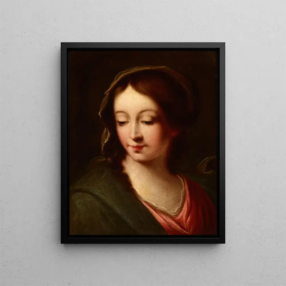 Gemälde Buste de la Vierge Marie - Anonyme | Kunstdruck