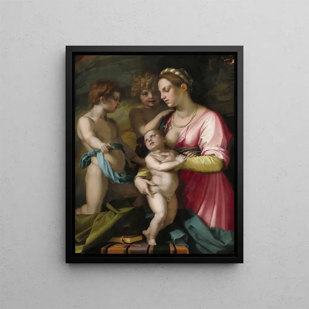 Gemälde Charité - Andrea del Sarto | Kunstdruck
