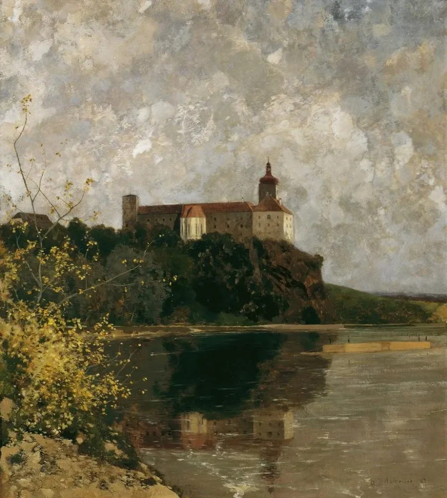 Gemälde Château de Persenbeug - Adolf Ditscheiner | Kunstdruck
