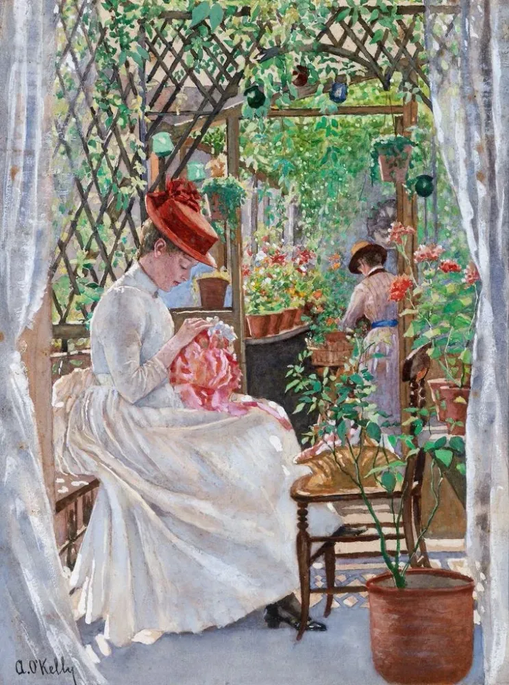 Gemälde Au Conservatoire - Aloysius O'Kelly | Kunstdruck