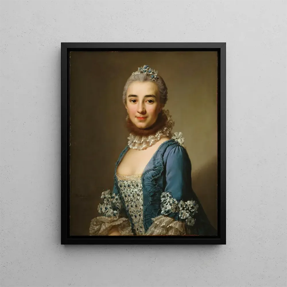 Gemälde Dame unbekannt - Alexander Roslin | Kunstdruck