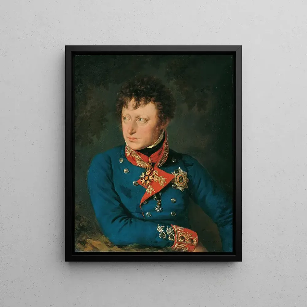 Gemälde Der bayerische Generalleutnant Clemens Freiherr von Raglovich - Barbara Krafft | Kunstdruck