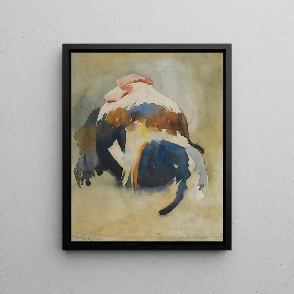 Gemälde Der Hahn - Arthur Melville | Kunstdruck