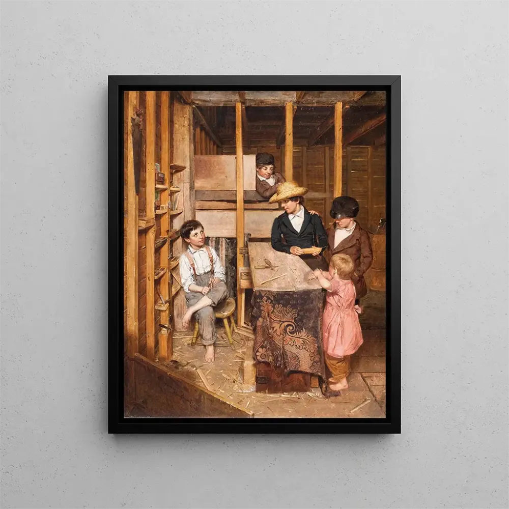 Gemälde Der junge Mechaniker - Allen Smith | Kunstdruck