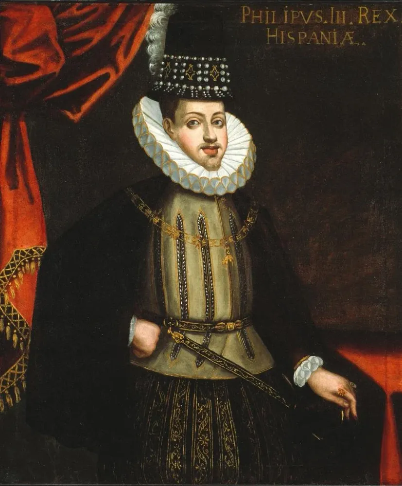 Gemälde Der König Philipp III. von Spanien - Anonym | Kunstdruck