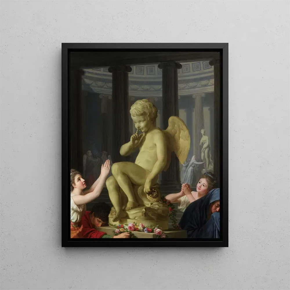 Gemälde Der Kult des Cupido - Alexander Roslin | Kunstdruck