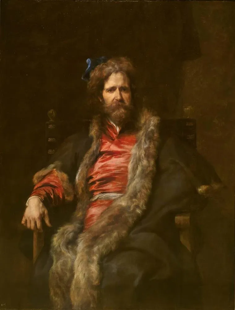 Gemälde Der Maler Martin Ryckaert - Antoine van Dyck | Kunstdruck
