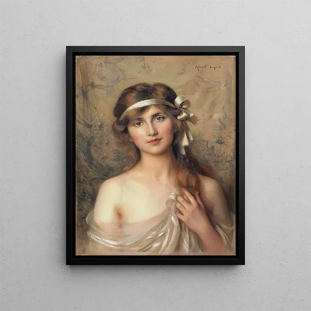 Gemälde Der weiße Streifen - Albert Lynch | Kunstdruck