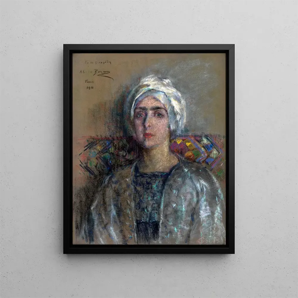 Gemälde Der weiße Turban - Alice Pike Barney