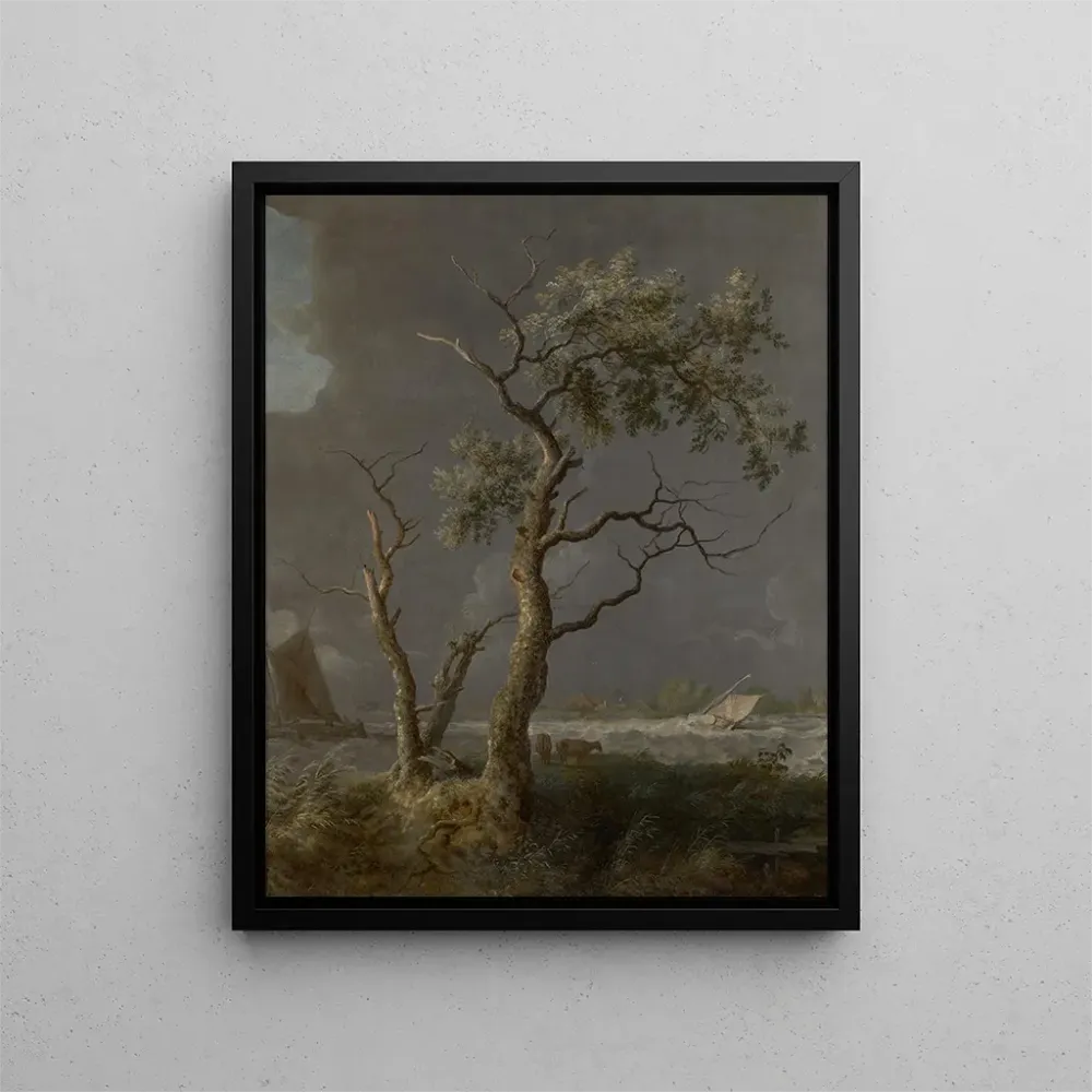 Gemälde Des Bäume am Wasser - Allaert van Everdingen | Kunstdruck