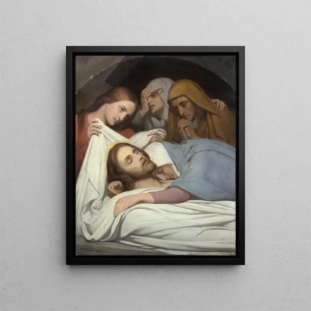 Gemälde Die Auferstehung - Ary Scheffer | Kunstdruck