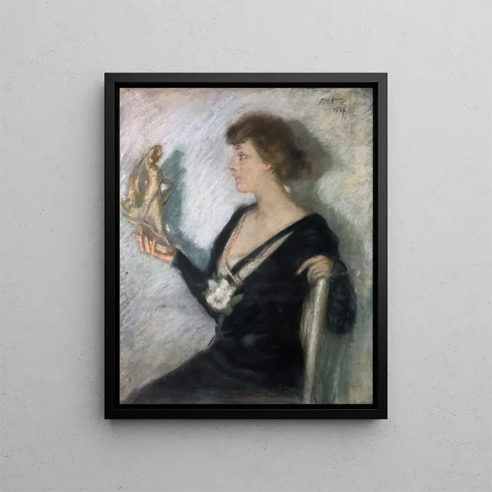 Gemälde Die Figur von Tanagra - Alice Pike Barney | Kunstdruck