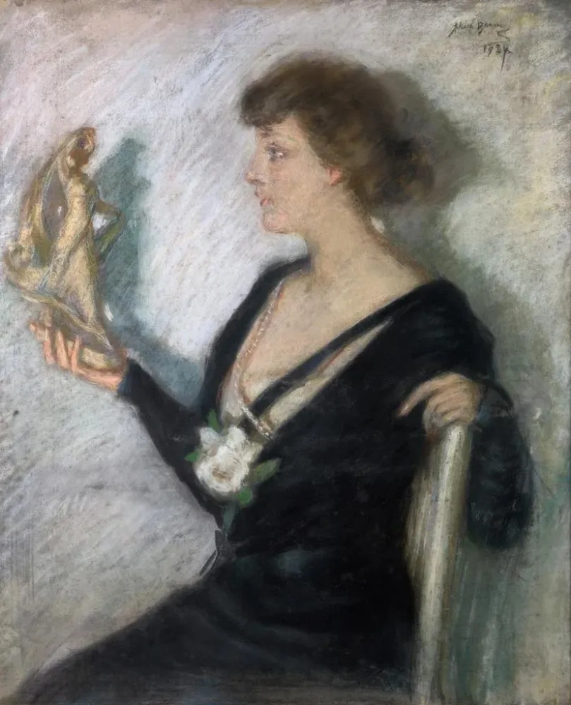 Gemälde Die Figur von Tanagra - Alice Pike Barney | Kunstdruck
